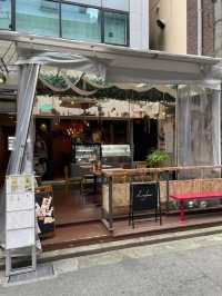 【福岡カフェ】オープンテラスの可愛いカフェでおいしいスイーツを