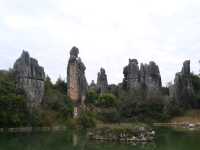 A magnificient stone forest formation, Shi-Lin Stone Forest