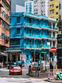 【探索舊香港】灣仔藍屋｜時光漫遊的慢活小天地