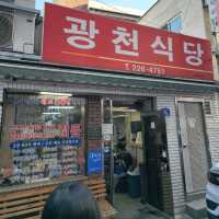 국내여행 대전 향토음식 맛집 광천식당