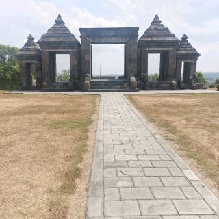 Ancient mountain carved palace 