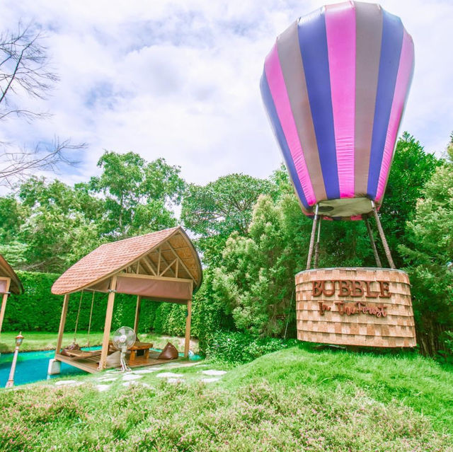  Bubble in the forest