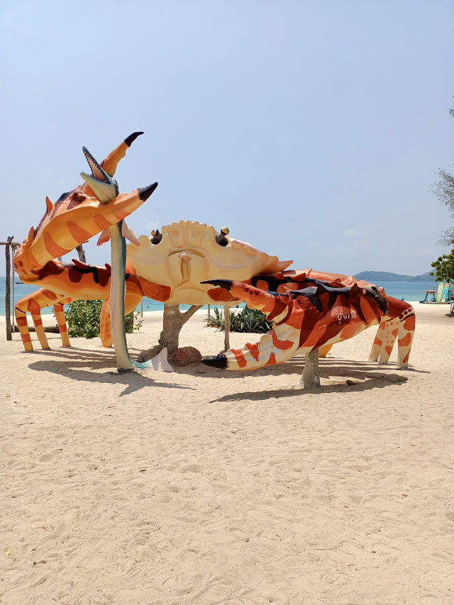 หาดลูกลม เกาะแสมสาร🏝️