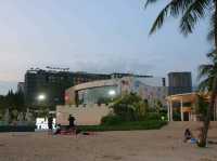 Catch the sunset at Palawan beach