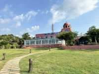 新竹湖口-空ㄟ咖啡 看夜景、夜夕陽的景觀咖啡廳|寵物友善餐廳可帶狗、有廣大的草皮