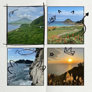 모리타카미사키 : 석양하적 미려해각 🌅🌊