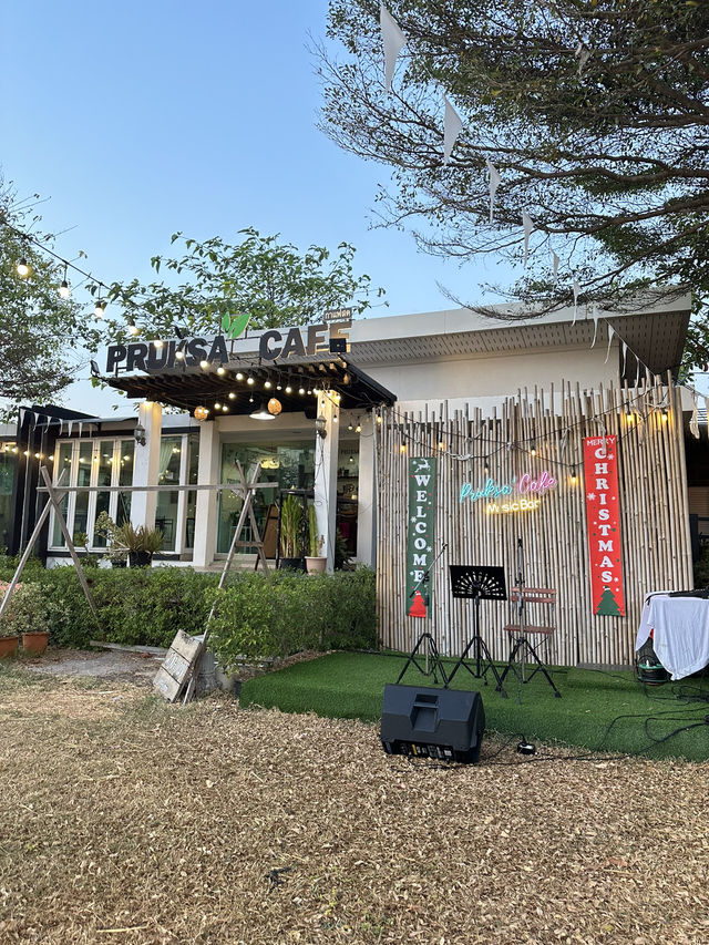 😋 PRUKSA CAFE | ร้านชิวสระบุรี 
