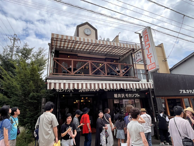 軽井沢銀座商店会でミカド珈琲を満喫@軽井沢☕️