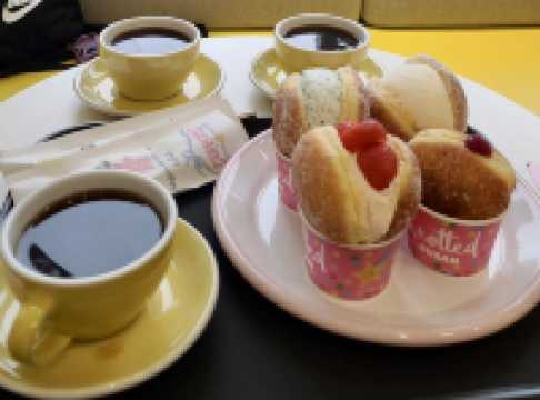 韓國釜山 少女心炸裂的咖啡店 Cafe Knotted 海雲臺 노티드 부산 해운대