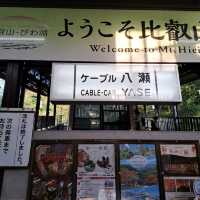京都比叡山森林纜車，穿梭林間的美景之旅