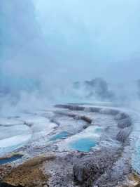 🇳🇿 Taopo - Hot Spring during winter time ❄️ 