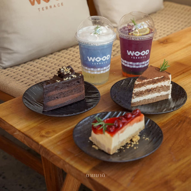#คาเฟ่เปิดใหม่ 𝑻𝒉𝒆 𝑾𝒐𝒐𝒅 𝑻𝒆𝒓𝒓𝒂𝒄𝒆 🏛️✨