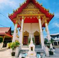 泰國曼谷湄南河畔古廟景點:Wat Dong Munlek，適合打卡拍照📸