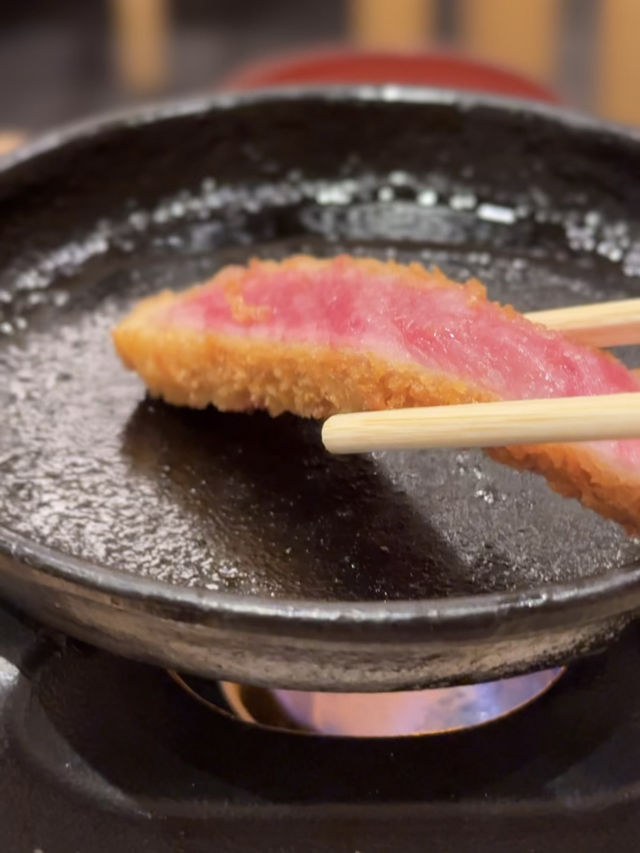 【大阪/なんば】京都発の牛カツ専門店