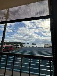 松島湾を眺めながら味わう、宮城海の幸。