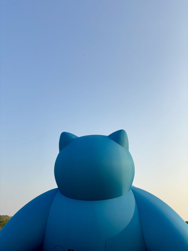 深圳人才公園-尋夢南山，巨型卡比獸展覽