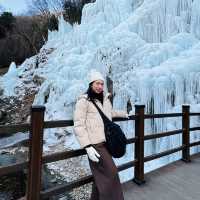 Eobi Ice Valley in South Korea