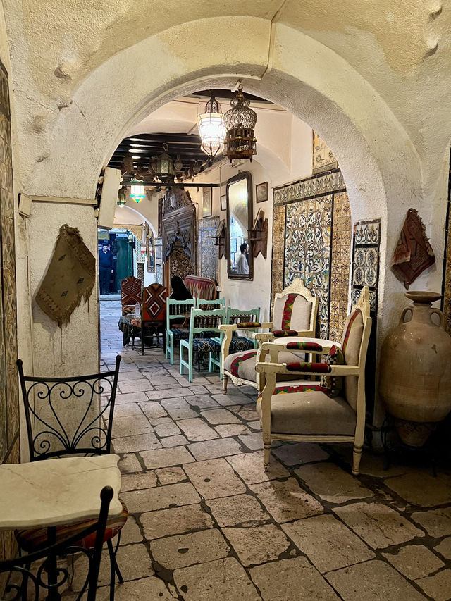 Charming Café in Tunis Medina