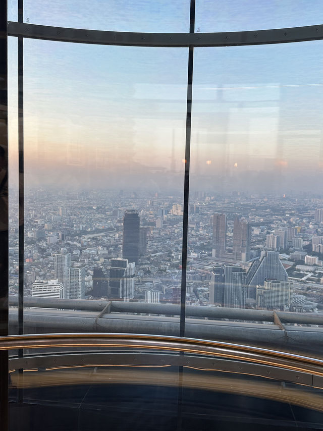 曼谷最佳日落觀景區｜Mahanakhon SkyWalk