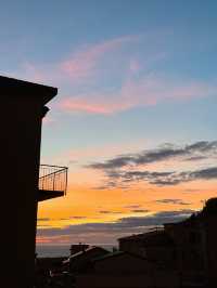 意大利🇮🇹五漁村🌅最美日落的Manarola🧡