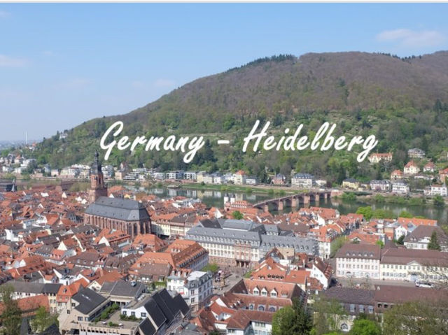  Heidelberg ปราสาทไฮเดิลแบร์ค เยอรมัน