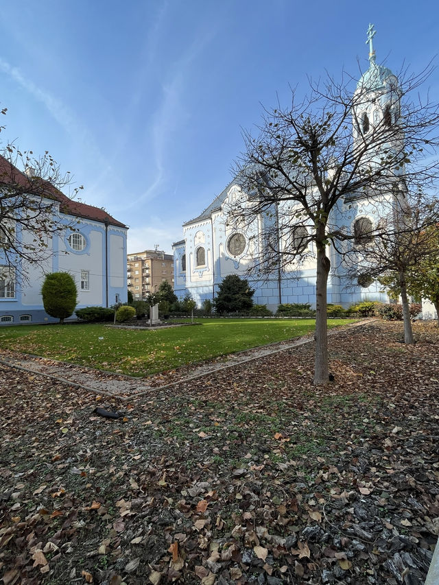 The Blue Church in Brastilava, Slovakia