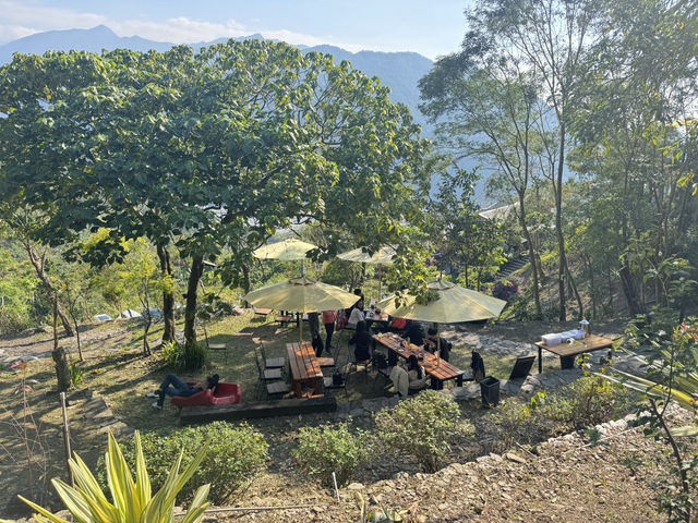 屏東三地門清淨莊園｜半山腰景觀餐廳｜寵物友善咖啡廳