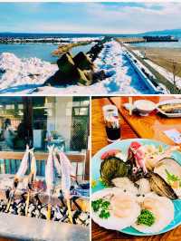 【北海道】小樽青塚食堂：祝津海岸美景，地道燒魚料理
