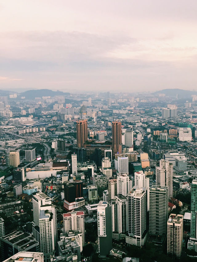 Sky-High Views from KL Tower! 🌇