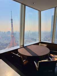Amazing Lunch Buffet at XEX ATAGO GREEN HILLS with a View of Tokyo Tower