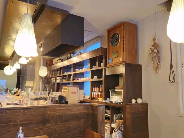 삿포로 다누키코지의 끝에 있는 감성카페 harinezumi coffee