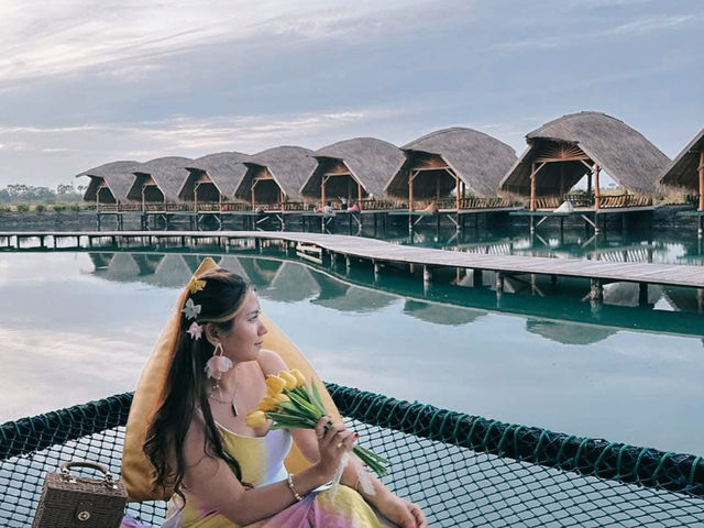 A beautiful resort-like restaurant in Mandalay
