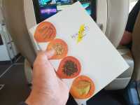 รีวิวสายการบินรอยัลบรูไน แอร์ไลน์ Business Class