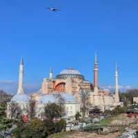 🇹🇷이스탄불 술탄 아흐멧 모스크와 아야 소피아🕌힐링하기 좋은 광장 풍경
