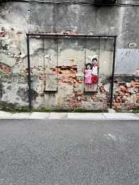 Exploring the great murals of Georgetown! 