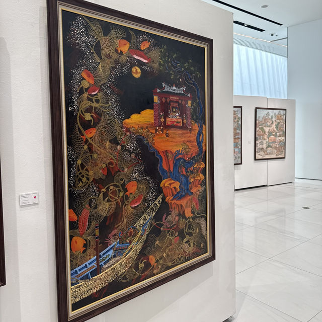 Discover Thai Elegance at a Traditional Art Exhibition