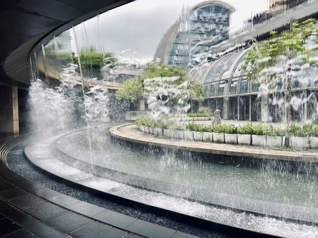 城市裡的浪漫驚喜｜大安森林公園站水舞秀