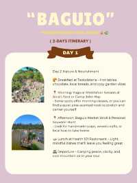 Baguio for Solo Travelers
