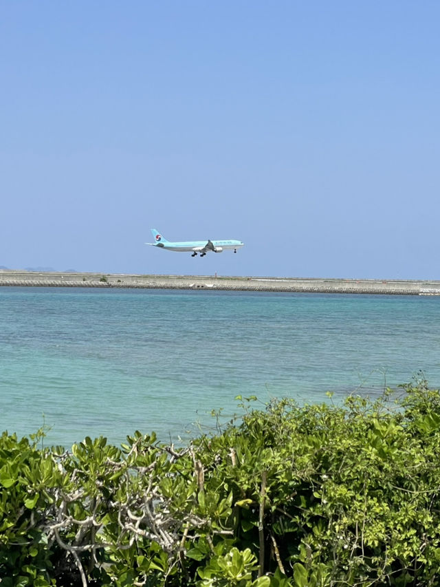沖繩小希臘島🛼瀨長島Umikaji Terrace🏝️放空足湯🩱