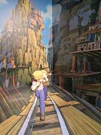 Intense scenes of Laputa: Castle in the Sky at World of Studio Ghibli