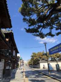 The morning at Jeonju Hanok Village