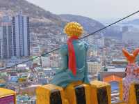 Busan's 192 Steps of Happiness + Gamcheon Culture Village: My Summer Adventure! 🌸🪜