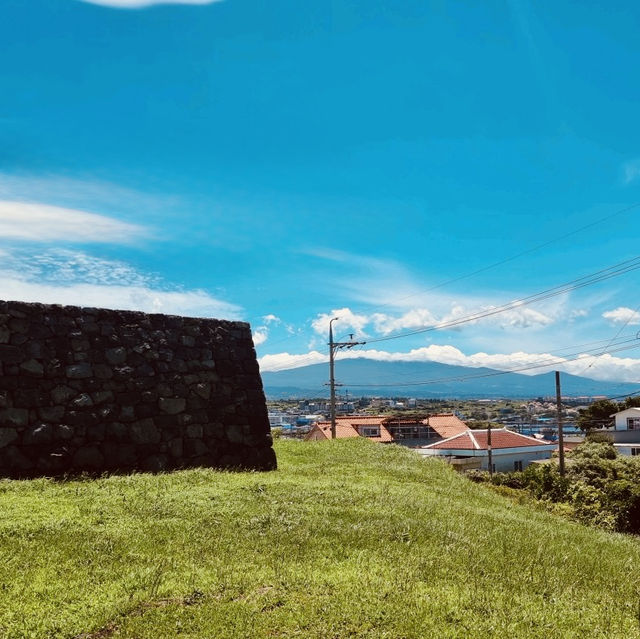A Picturesque Stop on Jeju's Coastal Drive