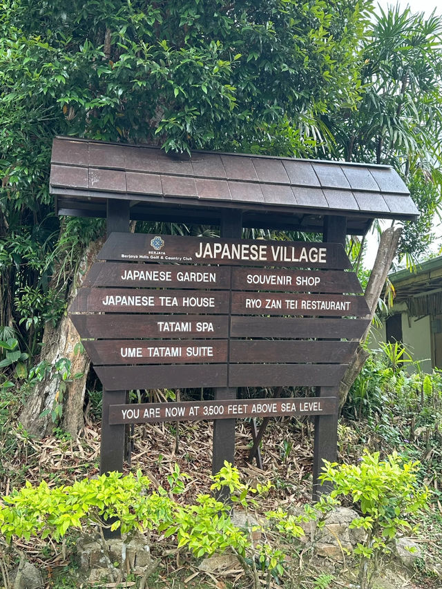 🌸 Japanese Village (Bukit Tinggi) – A Serene Stop En Route to Genting