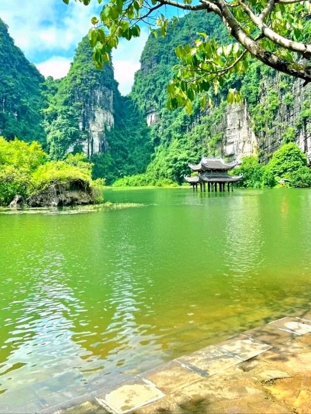 Serene Sails Through Trang An, Vietnam