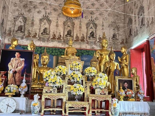 วัดศรีรัตนาราม (วัดบางพัง) ปากเกร็ด นนทบุรี.