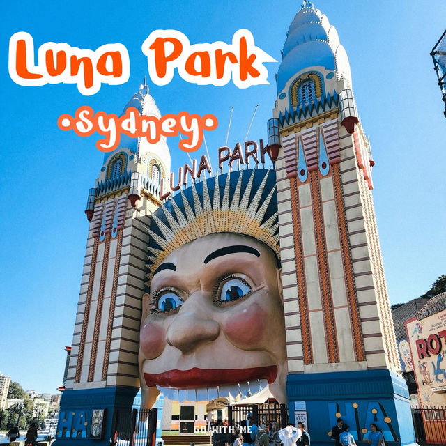 เที่ยวสวนสนุกออสเตรเลีย Luna Park Sydney 🇦🇺🎢🎡