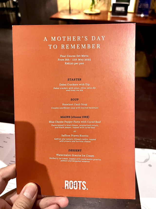 Roots Bistronomy Kuching: Romantic Fine Dining by the Waterfront