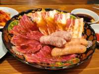 石垣牛跟阿古豬的烤肉