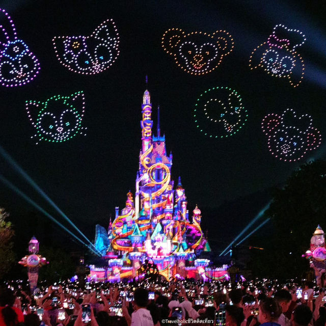 พลุฉลอง 20 ปี Hong Kong Disneyland  คือพีคมาก